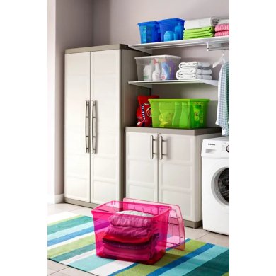 Садовый шкаф Keter/Kis ARMADIO BASSO XL EXCELL Бежевый 241053-1 фото - 5