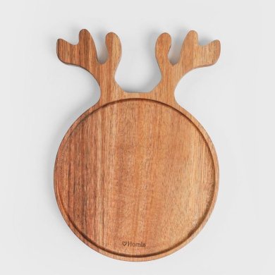 Сервірувальна дошка Homla XMAS MOOKA 26x18 см Дерево 230806