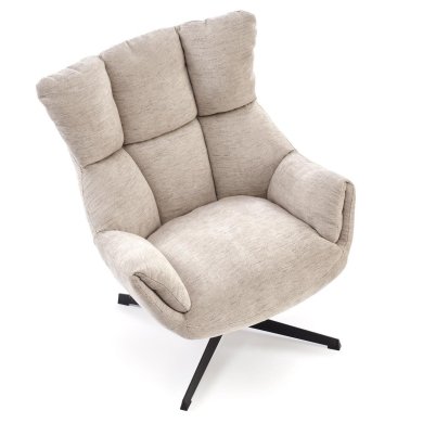 Кресло мягкое поворотное Halmar ORINOKO Бежевый - 3 Кресло мягкое поворотное Halmar ORINOKO Бежевый V-CH-ORINOKO-FOT-BEŻOWY фото - 3