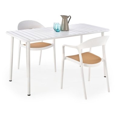 Садовый стол Halmar BOSCO 2 Белый - 10 Садовый стол Halmar BOSCO 2 Белый V-CH-BOSCO-ST-BIAŁY фото - 10