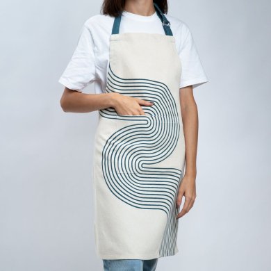 Кухонний фартух Homla CAREM 60x80 см Синій 231755 фото - 7