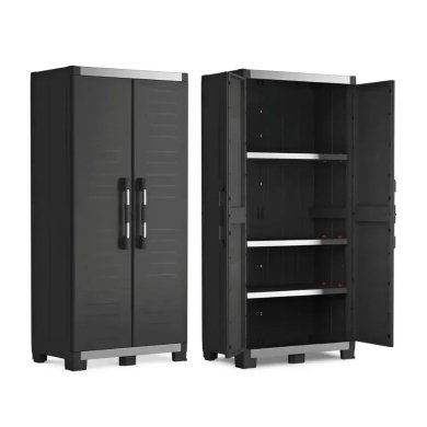 Садовый шкаф Keter/Kis ARMADIO ALTO XL GARAGE Черный 241543 фото - 3