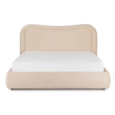 Ліжко Mebel Elit HAGA Welur 160x200 см Кремовий ME.HAGA/160/KR/V/LOZZPOJ фото - 7