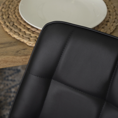 Обідній стілець Mebel Elit MONZA Чорний ME.MONZA/CZ/E/K фото - 10