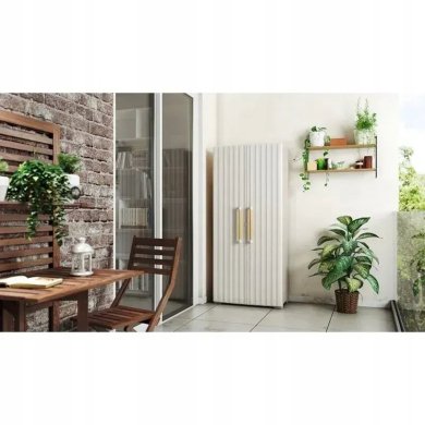 Садовый шкаф Keter/Kis ARMADIO GROOVE ALTO Бежевый 255129 фото - 3