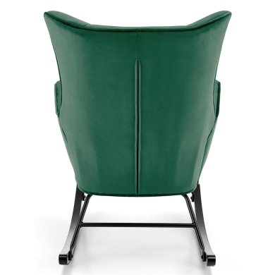 Крісло-гойдалка м'яке Halmar BAZALTO Темно-зелений V-CH-BAZALTO-FOT-C.ZIELONY фото - 7