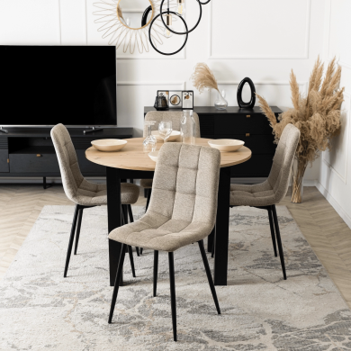 Обеденный стул Mebel Elit PERU 2 Бежевый - 5 Обеденный стул Mebel Elit PERU 2 Бежевый ME.PERU2/BZ/T/K фото - 5