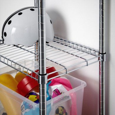 IKEA Стеллаж OMAR Серебристый (ИКЕА ОМАР) 00069768 фото - 7