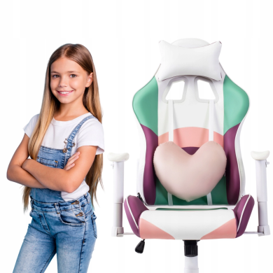 Геймерське крісло Mebel Elit CANDY MINI Фіолетовий - 4 Геймерське крісло Mebel Elit CANDY MINI Фіолетовий ME.KIDCANDY/MIX/E/FO фото - 4