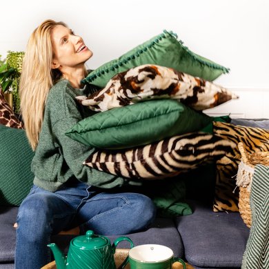 Декоративна наволочка Homla SHAIA 45х45 см Зелений - 6 Декоративна наволочка Homla SHAIA 45х45 см Зелений 160406 фото - 6