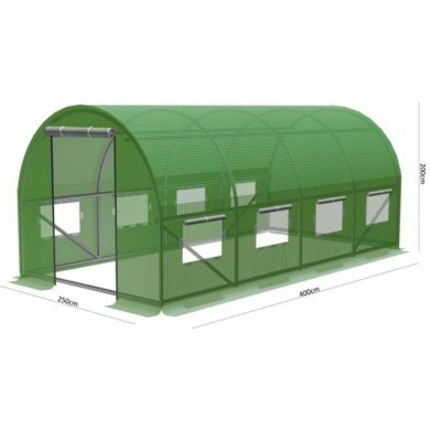 Парник теплица Garden Line 6x3x2 м Зеленый - 17 Парник теплица Garden Line 6x3x2 м Зеленый TUN5613 фото - 17