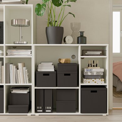 IKEA Стелаж VIHALS Білий (ИКЕА ВИХАЛС) 50483289 фото - 4