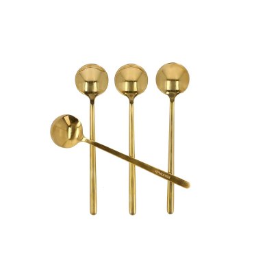 Набор ложек  Homla GRANDE 4 шт | Золотой 200612 фото - 2