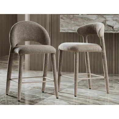 Барный стул Signal CAVA H-2 Бежевый CAVAH2BE фото - 4