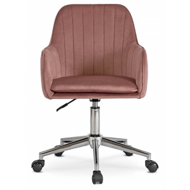 Офисное кресло Mebel Elit TOM Welur Розовый - 2 Офисное кресло Mebel Elit TOM Welur Розовый ME.TOM/R/CH/V/FO фото - 2