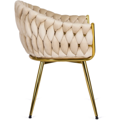 Обідній стілець Mebel Elit RUBEN Кремовий ME.RUBEN/KR/ZL/V/K фото - 3