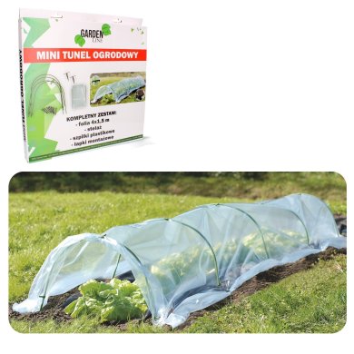 Міні парник теплиця Garden Line 400х40х40 см Прозорий - 2 Міні парник теплиця Garden Line 400х40х40 см Прозорий EVA5417 фото - 2