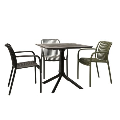 Садовий стіл Favora TERRA Чорний FTR12026BL фото - 9