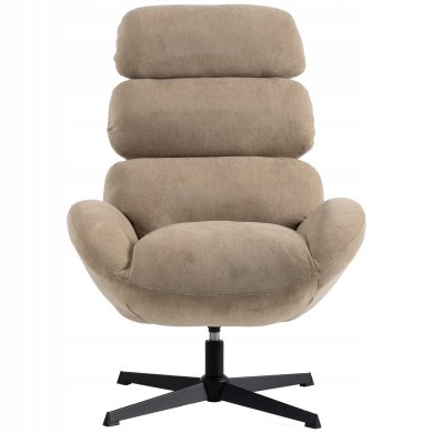 Кресло мягкое поворотное Kontrast AXEL Welur Бежевый 5.01.83987 фото - 3