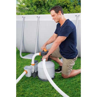 Песочный/шариковый фильтр-насос Bestway 58499 8327 л/ч Белый BES58499 фото - 6