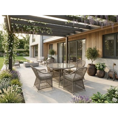 Комплект алюминиевой садовой мебели Garden Line ALF6792 Серый ALF6792 фото - 8