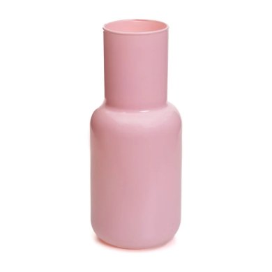 Ваза Homla BELLY 9x21 см Світло-рожевий 228282 фото - 2