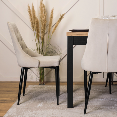 Раскладной обеденный стол Mebel Elit SKUBI Дуб крафт - 9 Раскладной обеденный стол Mebel Elit SKUBI Дуб крафт W.SKUBI/DC/CZ/S фото - 9