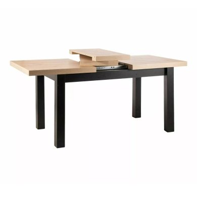 Раскладной обеденный стол Signal PRESTO Черный PRESTODACZ140 фото - 3