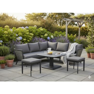 Комплект садовой мебели Garden Line TALLINN Серый ALM8123 фото - 4