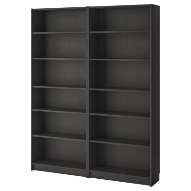IKEA Стеллаж BILLY Черный (ИКЕА БИЛЛИ) 19020475