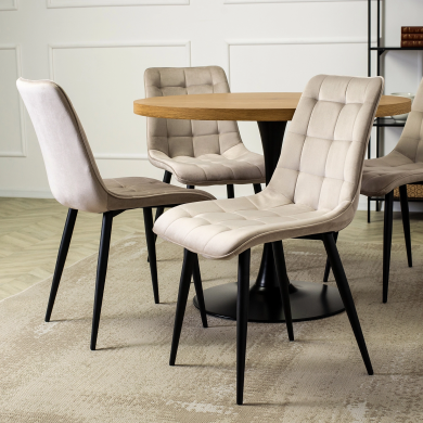 Обеденный стул Mebel Elit GOMEZ Бежевый ME.GOMEZ/BZ/V/K фото - 8