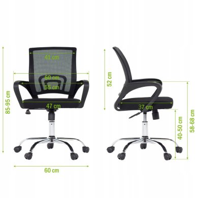 Офисное кресло Meven JUPITER Черный - 13 Офисное кресло Meven JUPITER Черный MV-QS-O2101-JUPITER фото - 13