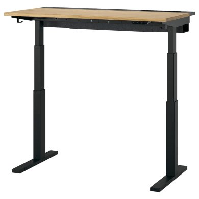IKEA Письмовий стіл для роботи сидячи/стоячи MITTZON Дуб (ИКЕА МИЦОН) 49526609