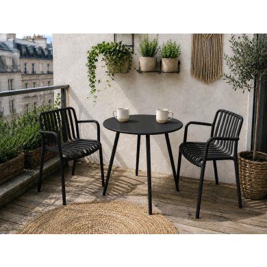 Садовый стул Kontrast KP104-KD Черный Meb000048 фото - 10
