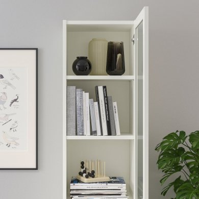 IKEA Витрина BILLY / OXBERG (ИКЕА БИЛЛИ / OXBERG) 39287398 фото - 12