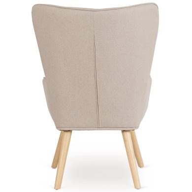 Крісло м'яке з підставкою Mebel Elit LOZANO 2 Бежевий - 6 Крісло м'яке з підставкою Mebel Elit LOZANO 2 Бежевий ME.LOZANO2/BZ/DK/T/FW фото - 6