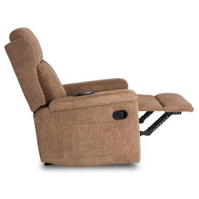 Кресло мягкое раскладное массажное с реклайнером Mebel Elit SEBASTIAN Velvet Коричневый ME.SEBASTIAN/BR/SZTR/FW фото - 6