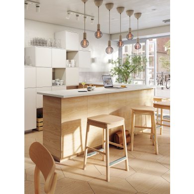 IKEA Барный табурет RONNINGE Дерево (ИКЕА РОННИНГЕ) 60512899 фото - 6