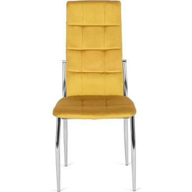 Обідній стілець Mebel Elit MOLLY Welur Гірчичний ME.MOLLY/CU/CH/V/K фото - 2