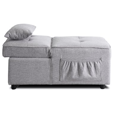 Кресло мягкое раскладное Mebel Elit IBERIS BIG Серый ME.IBERIS/P/T/FW80 фото - 8