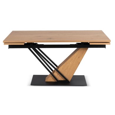 Раскладной обеденный стол Mebel Elit REX MDF Дуб ME.REX/D/D/S160-220 фото - 2