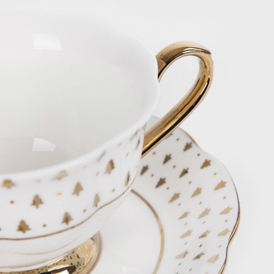 Чашка с блюдцем Homla VIPOS 200 мл Принт 232460 фото - 2