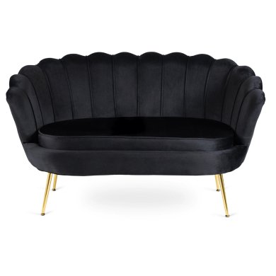 Диван Mebel Elit ZENDAYA Welur Чорний - 2 Диван Mebel Elit ZENDAYA Welur Чорний ME.ZENDAYA/CZ/ZL/V/FW фото - 2