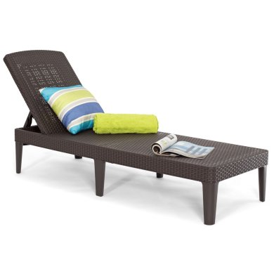 Складной шезлонг Keter JAIPUR Коричневый 237958