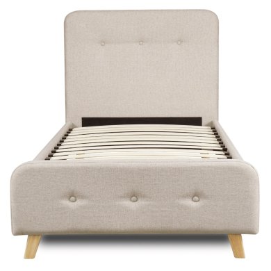 Кровать Mebel Elit MIKEL 2 90x200 см Бежевый - 4 Кровать Mebel Elit MIKEL 2 90x200 см Бежевый ME.MIKEL/90/BZ/T/LOZ фото - 4