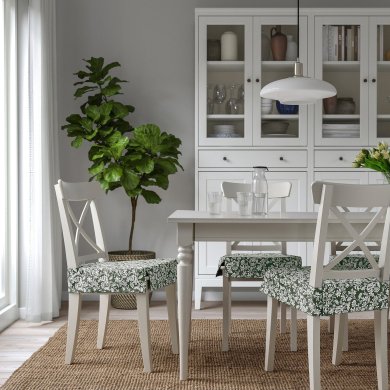IKEA Подушка на стул DVARGDUNORT Зеленый (ИКЕА ДВАРГДУНОРТ) 50552145 фото - 3