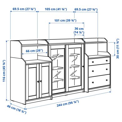 IKEA HAUGA (ИКЕА ХАУГА) 99612077 фото - 3