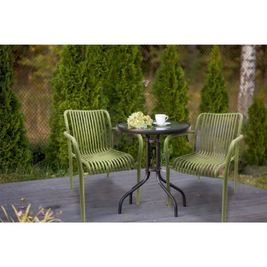 Садовый стул Favora NORDEN Зеленый FND12027DG фото - 12