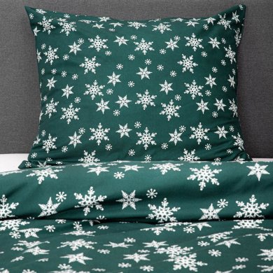 Комплект постільної білизни Homla STARLING 160x200 см Зелений - 9 Комплект постільної білизни Homla STARLING 160x200 см Зелений 162991 фото - 9