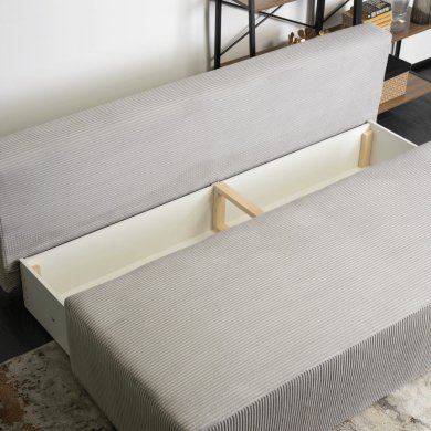 Раскладной диван Mebel Elit MARKO Серый - 6 Раскладной диван Mebel Elit MARKO Серый MGK.MARKO/LINCOLN86/SZTR/SOFBB фото - 6